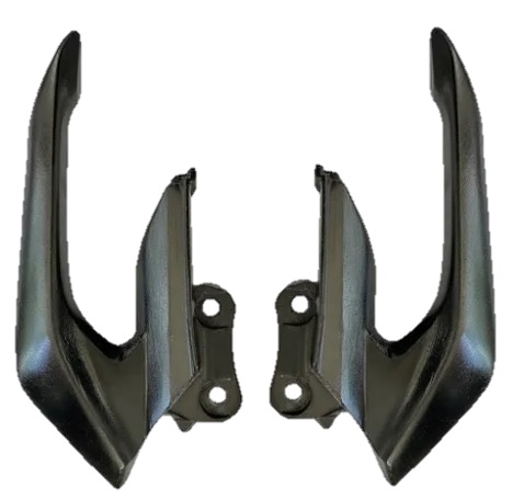 Alça Traseira Cb 250F - 2014 Acima - Par - Preto