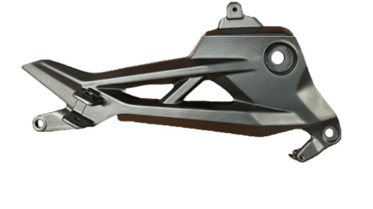 Suporte De Pedaleira  Cg Start/Titan/Fan 160 Esd/Ex-2016 Ac-Ld-Preto