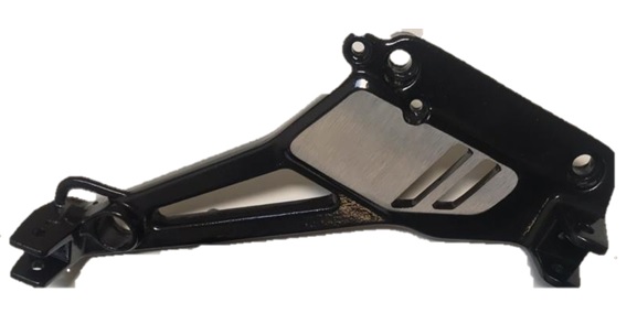 Suporte De Pedaleira Cb 500 - 1998/2003  - Ld - Preto