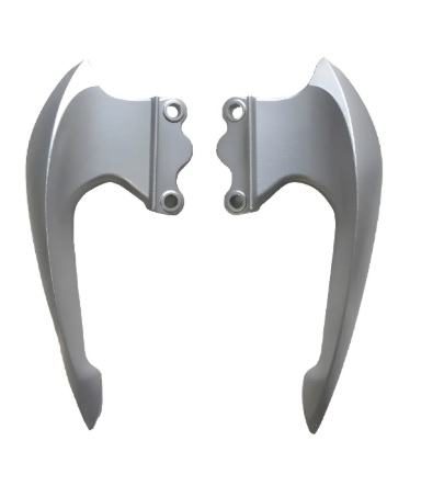 Alça Traseira Cb 300 - 10 /15 - Par - Prata