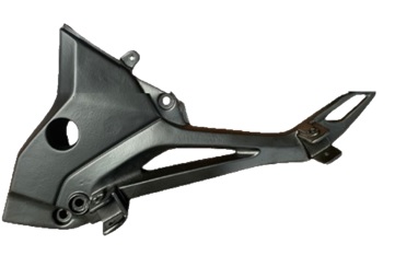Suporte De Pedaleira Cb 300 - 2009 A 2015 - Esq - Preto