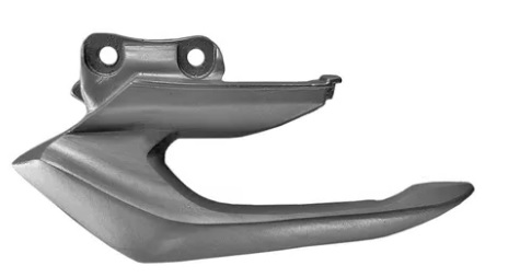 Alça Traseira Cb 250F - 2014 Acima - Le - Prata