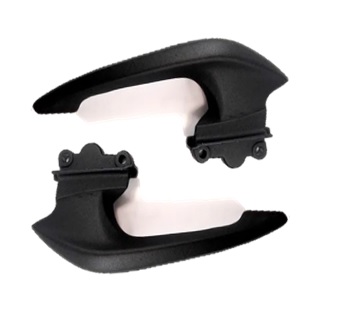 Alça Traseira Cb 300 - 10 /15 - Par - Preto